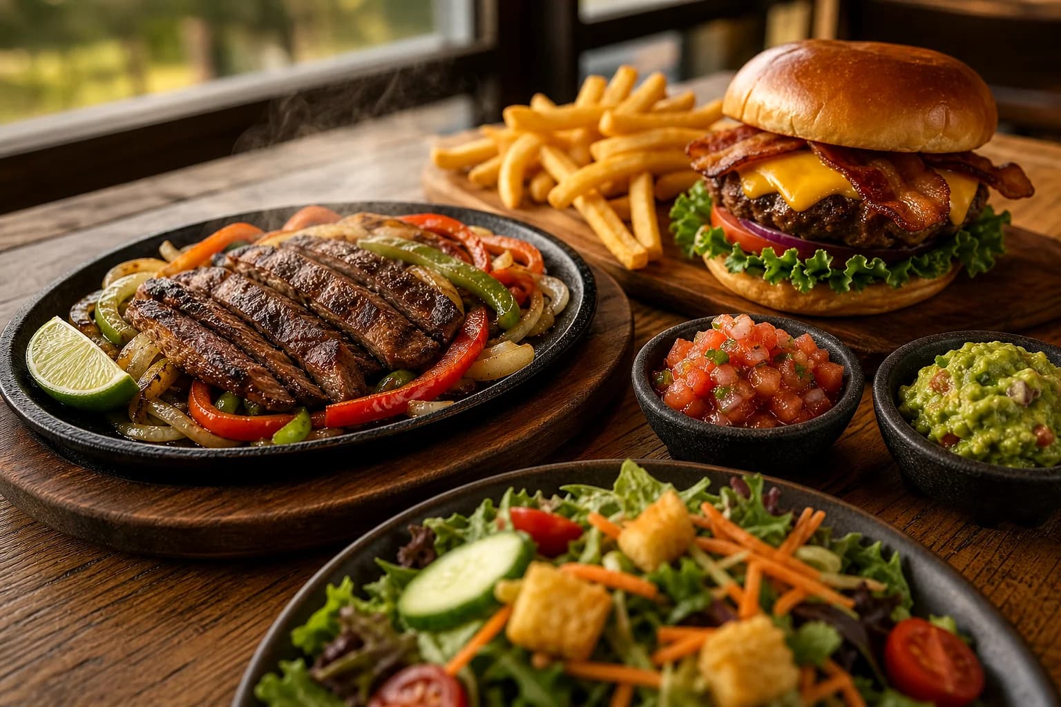 Fajitas & Burgers